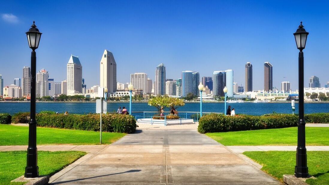 Picture of San Diego skyline