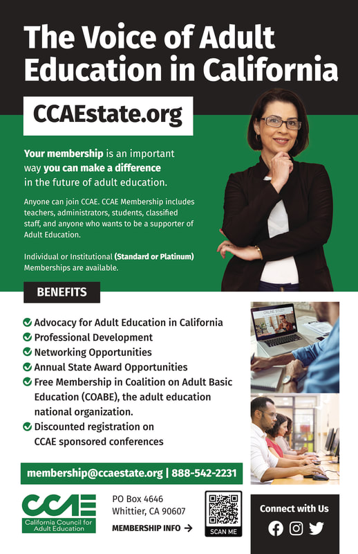 CCAE membership flyer