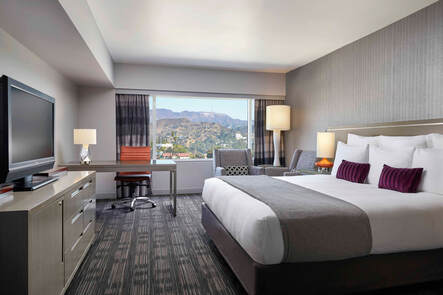 Picture of a Guest Room of the Loews Hollywood Hotel